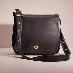 Vintage Stewardess Coach Black Bag